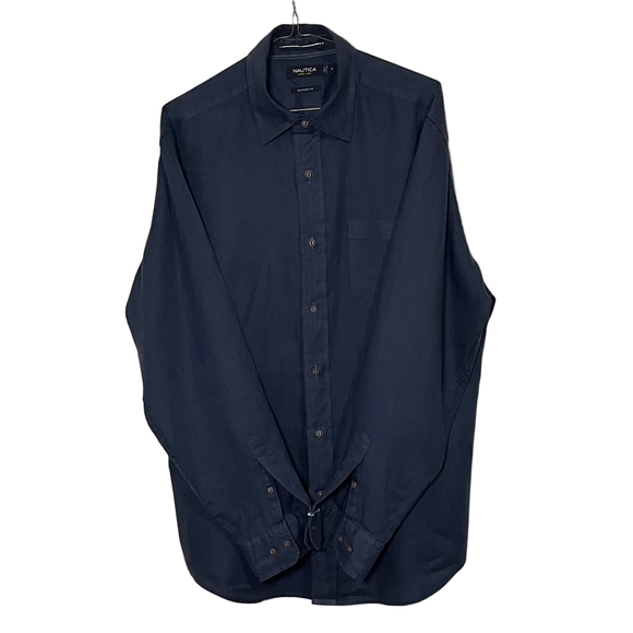 Nautica Other - Nautica Dark Blue Dress Shirt